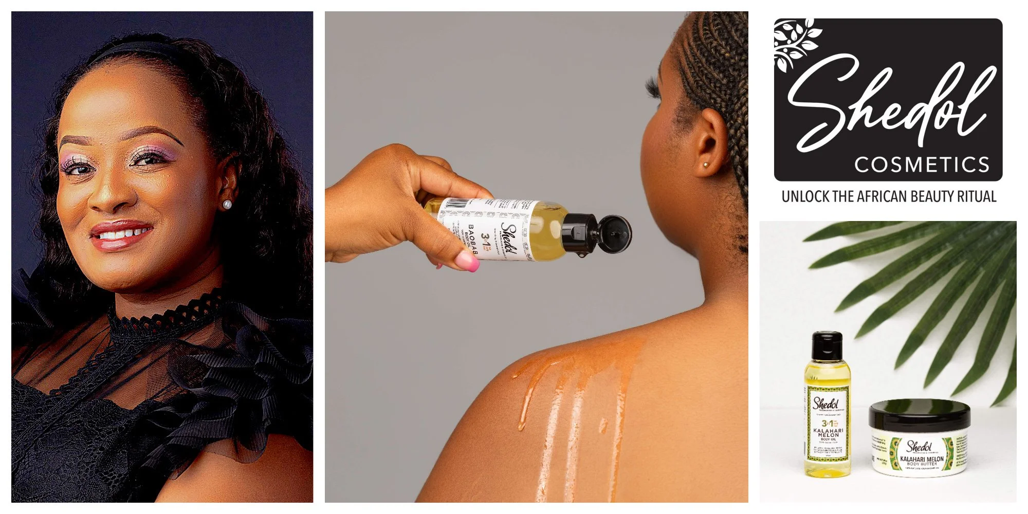 Kgomotso Twagirayezu, a natural cosmetics manufacturer in Botswana passionate about indigenous botanicals 