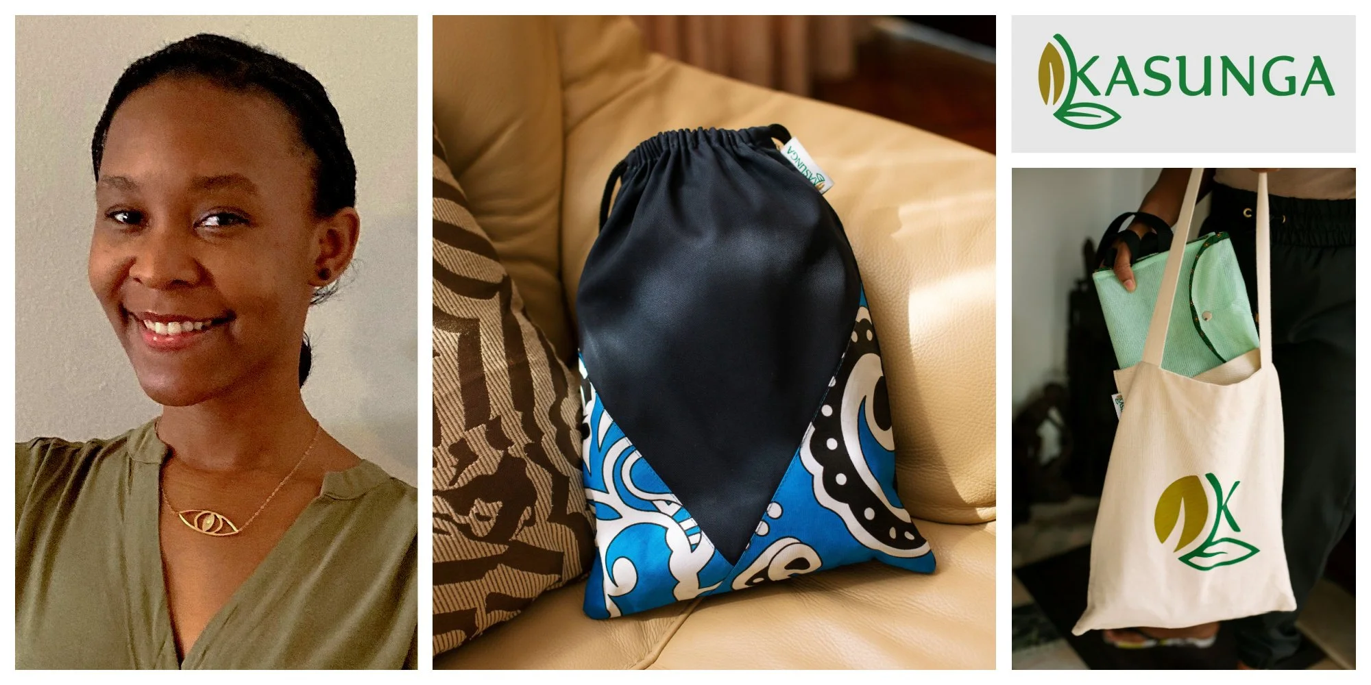 Arline Ferrão, a Mozambican entrepreneur building a green alternative to disposable bags 