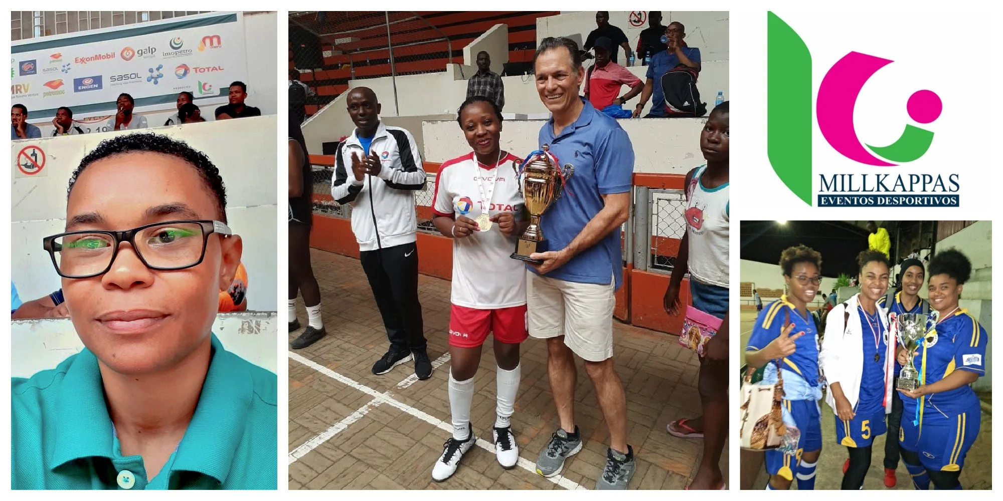 Sandra Kourouma, a Mozambican entrepreneur turning a passion for sporting events into a business 