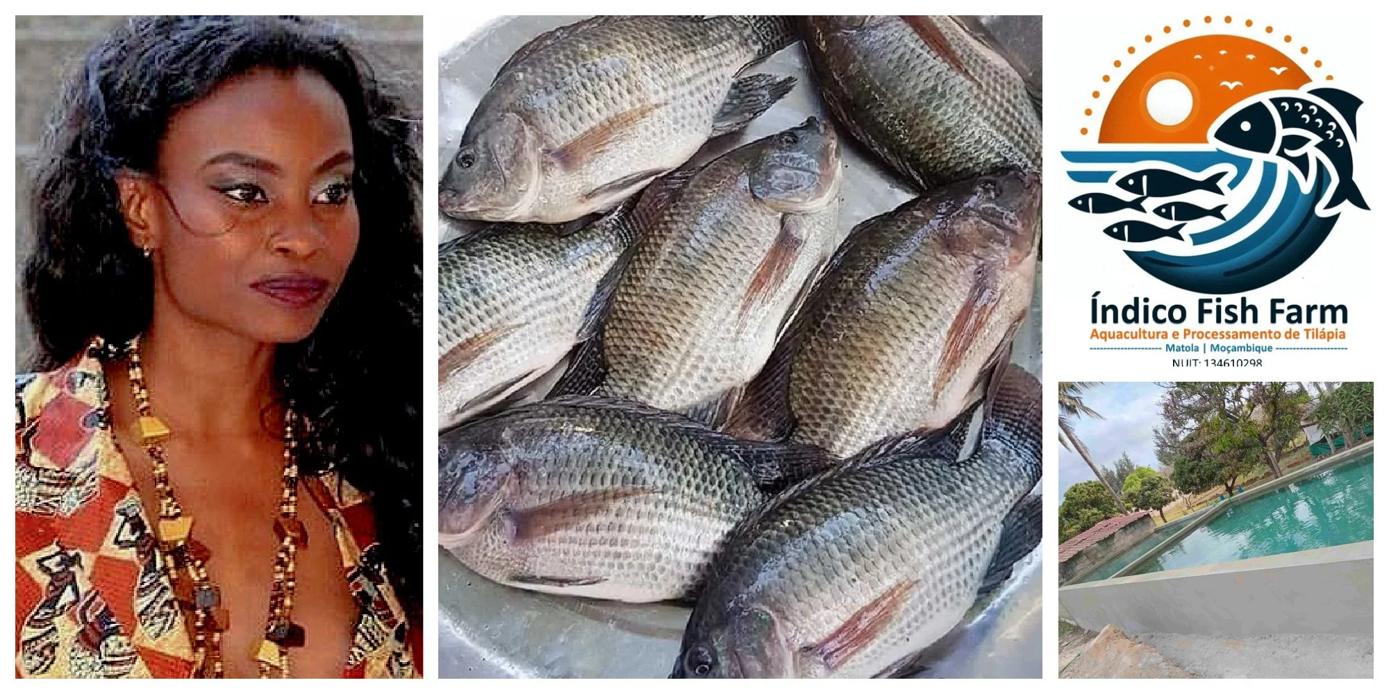 Adelia Nicole Tique Massangaie, a Mozambican agribusiness entrepreneur focused on sustainable fish farming to create jobs