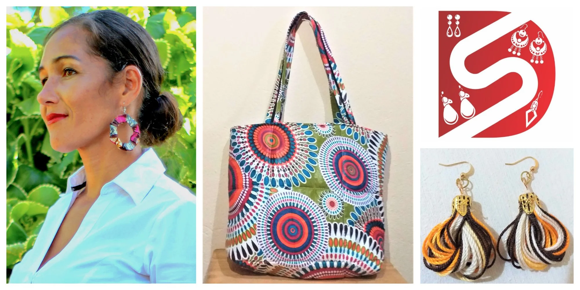 Sinna Duarte, a Mozambican creative entrepreneur building a Capulana inspired jewellery and handbag brand
