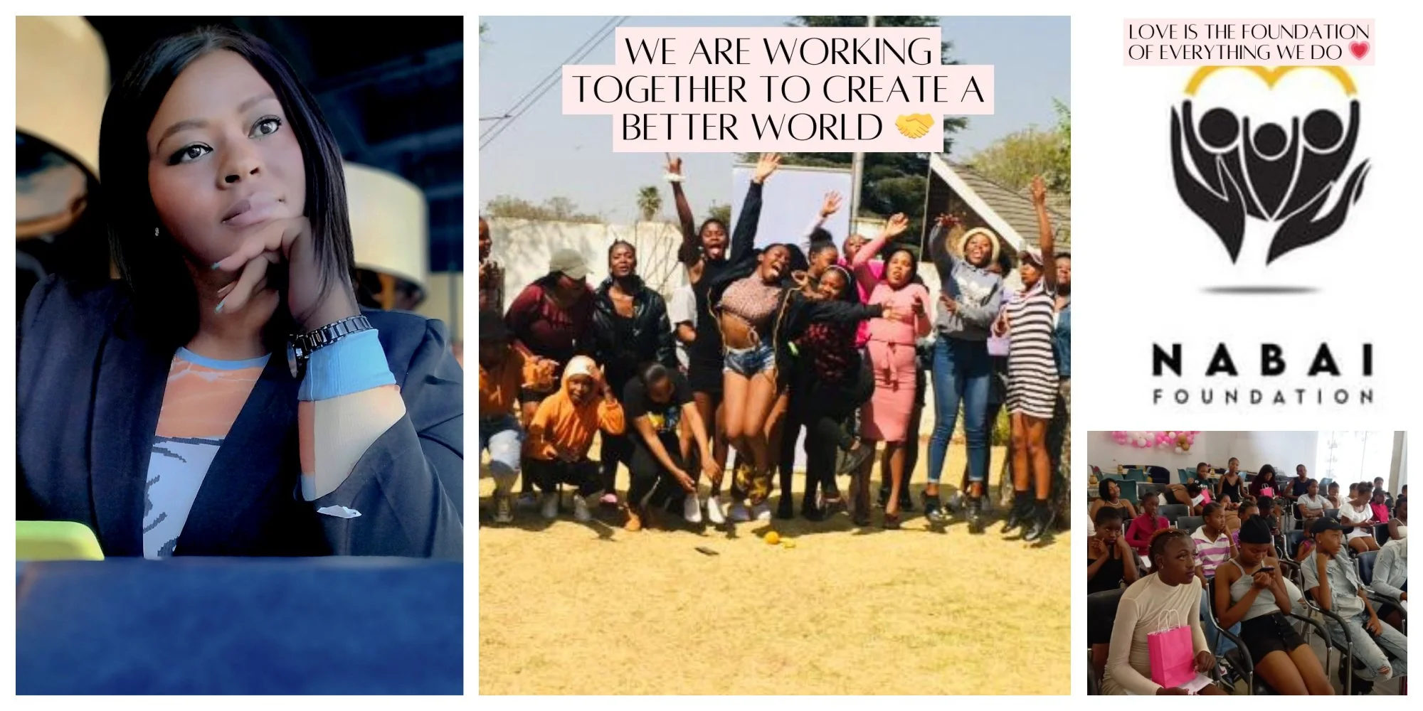 Nonceba Ndukula, a South African social entrepreneur with a vision to break the cycle of poverty and gender based violence