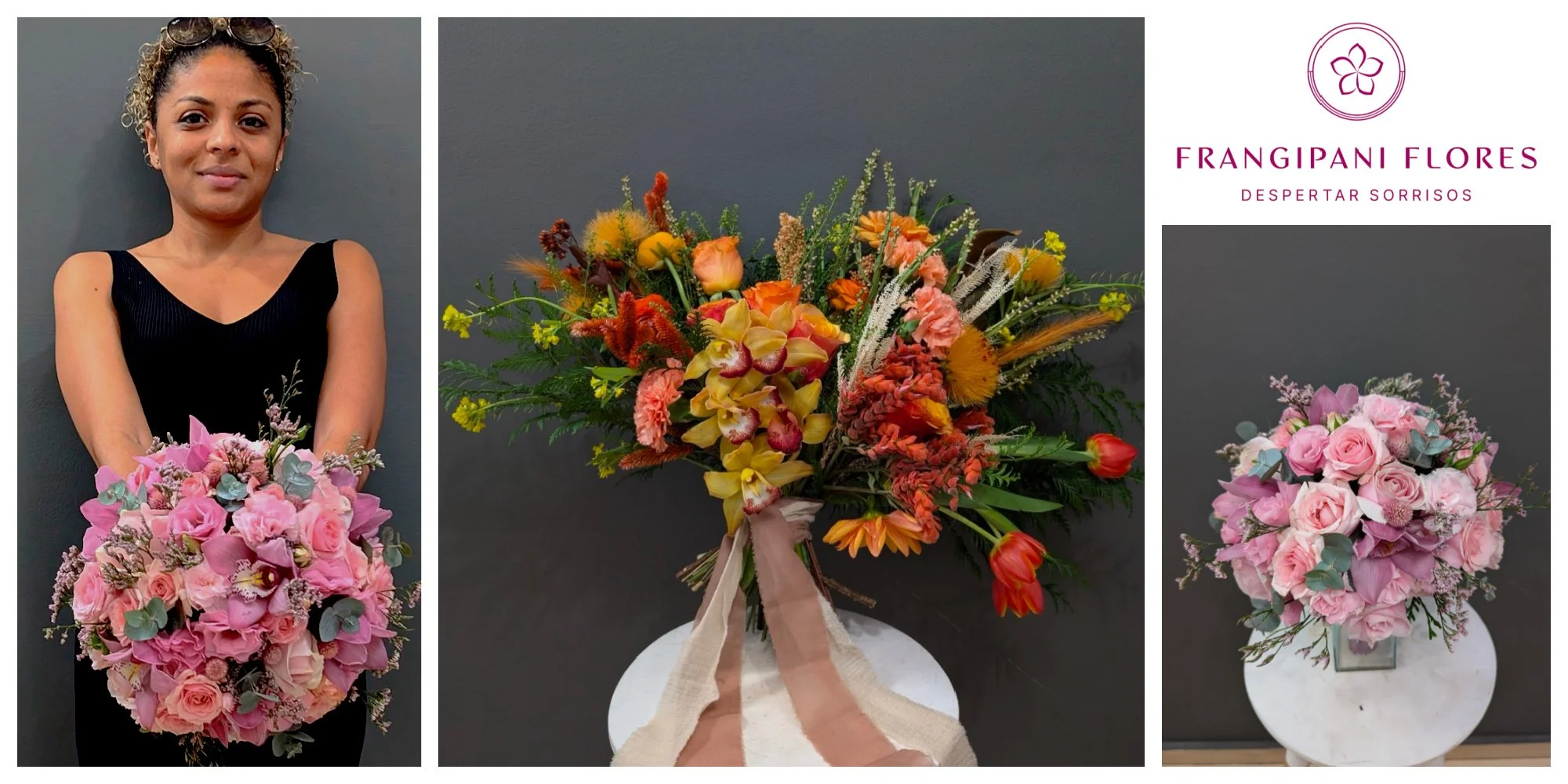Irina Samade, a floral design entrepreneur creating beautiful flower arrangements and gifts for every occasion
