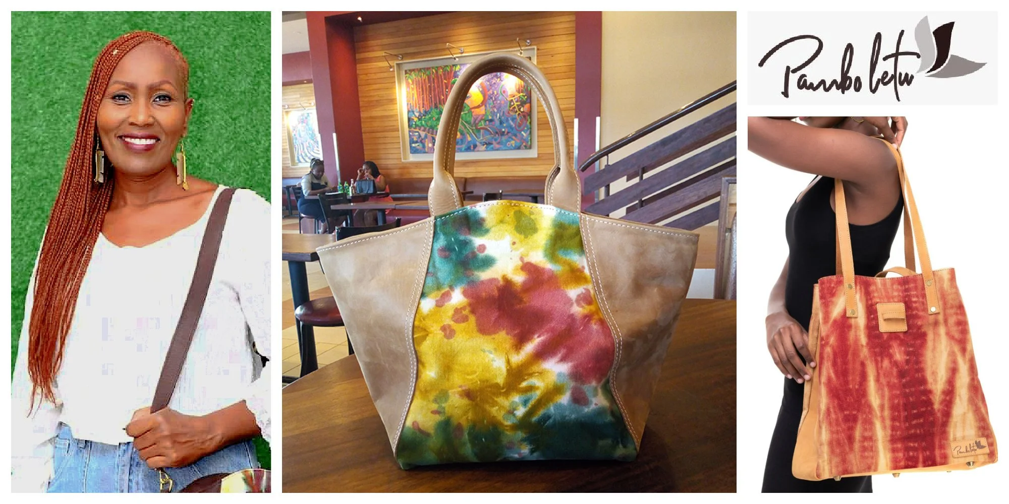 Lilian Maira, a Kenyan sustainable fashion brand builder creating high quality, uniquely designed, and handcrafted bags