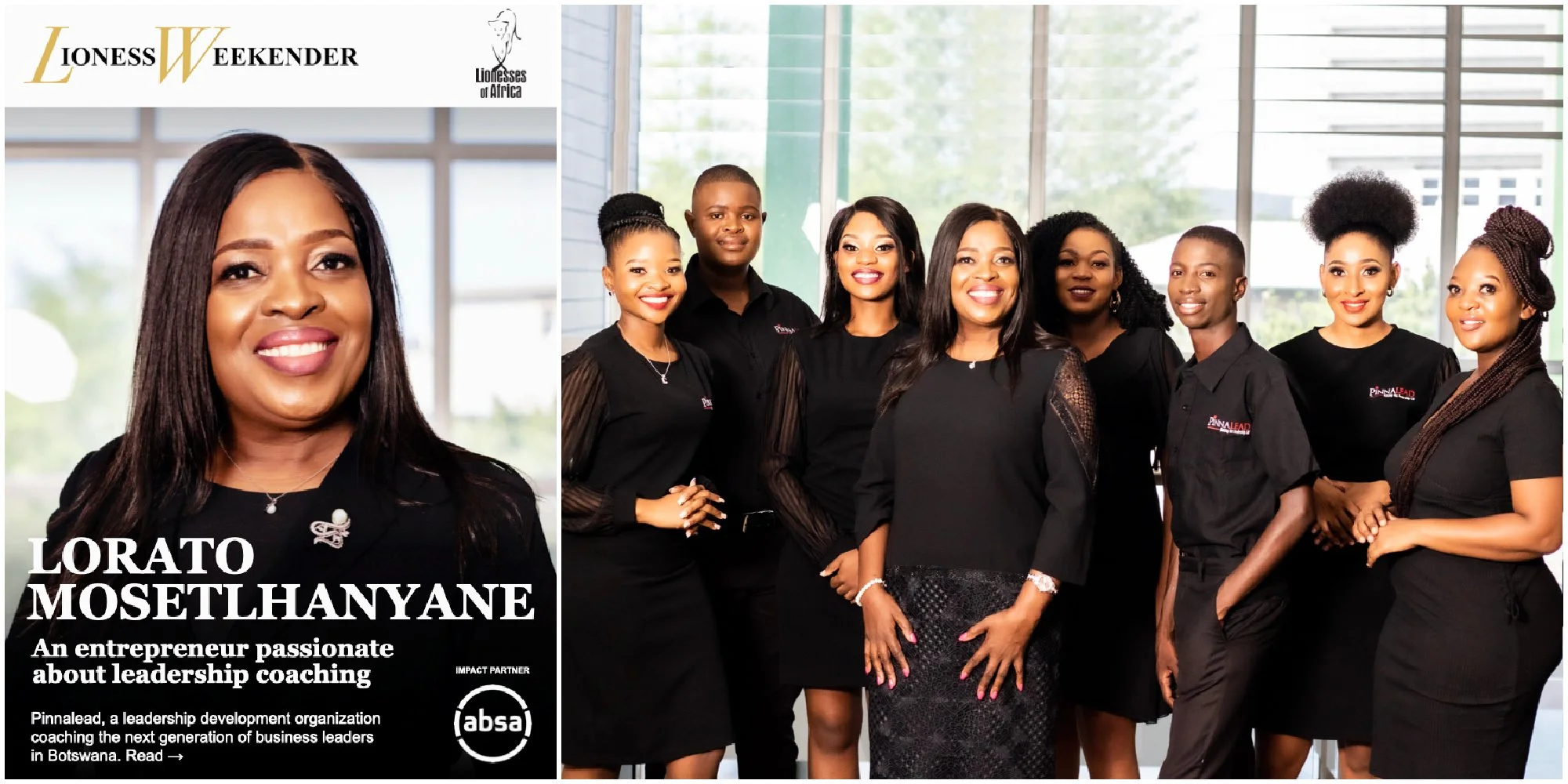 Lorato Mosetlhanyane, an entrepreneur passionate about leadership coaching