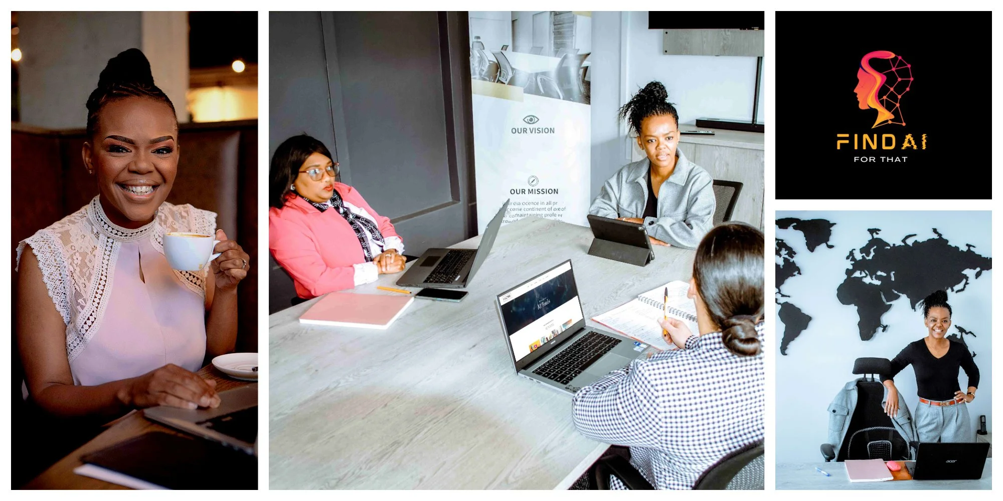 Lusanda Omelo, a South African digital marketing and AI automation business helping SMMEs establish their online presence