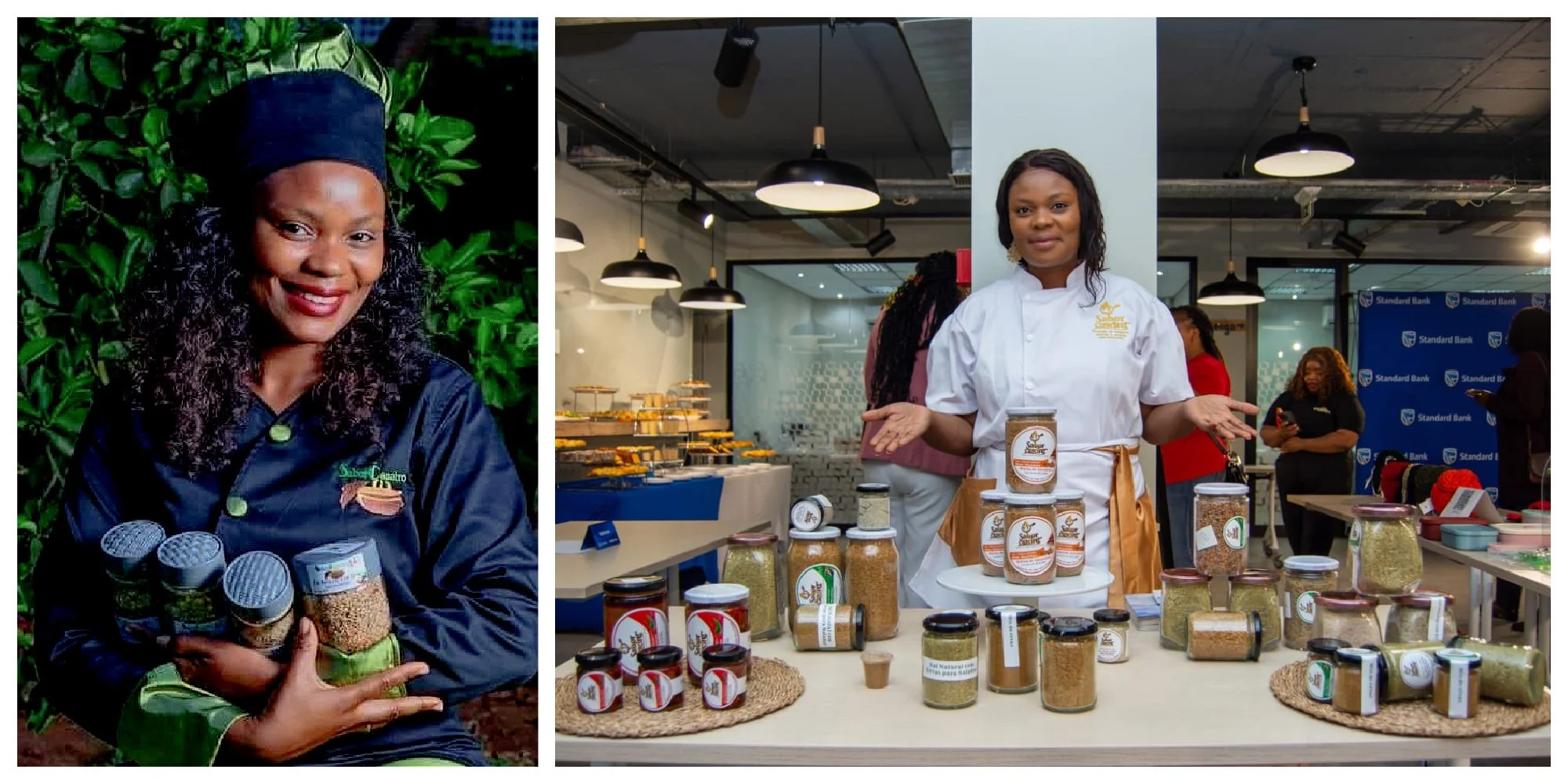 Mercia Bie, a Mozambican entrepreneur on a mission to bring natural flavours to her customers’ cuisines