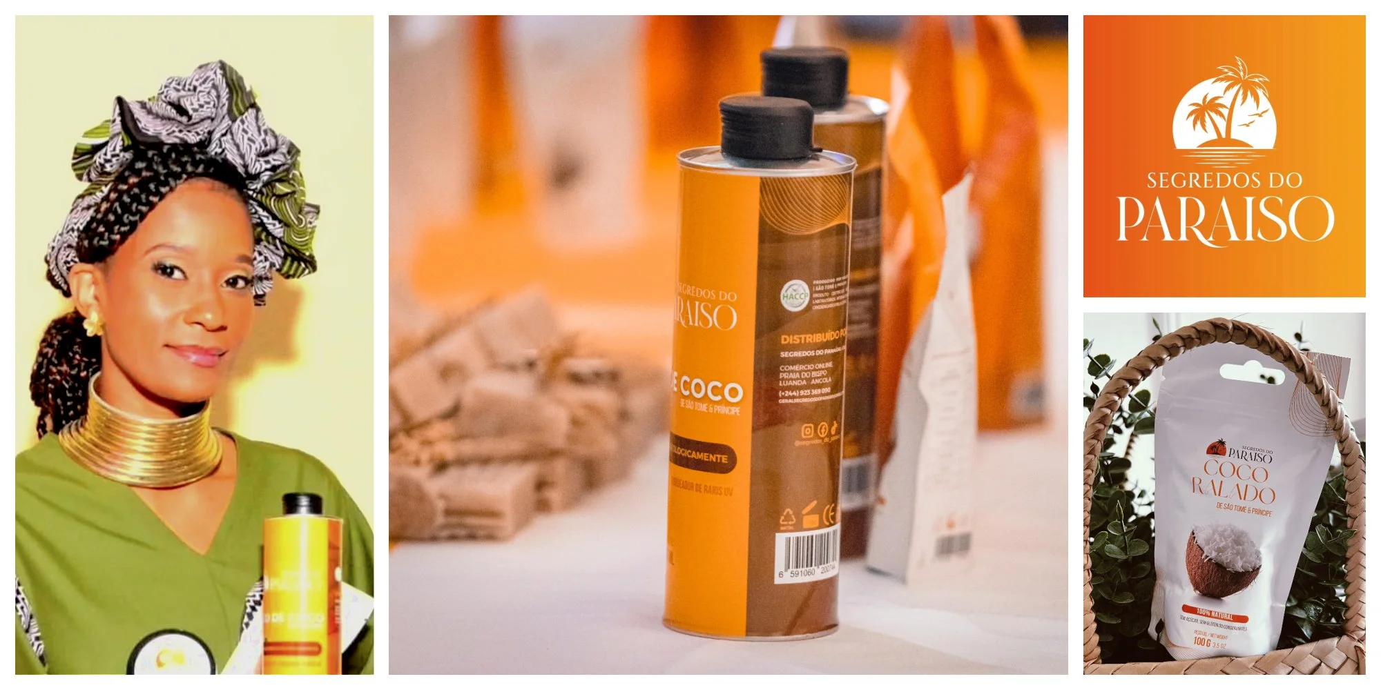 Yara Galiano, a passion-driven Angolan entrepreneur transforming coconuts into world-class processed products