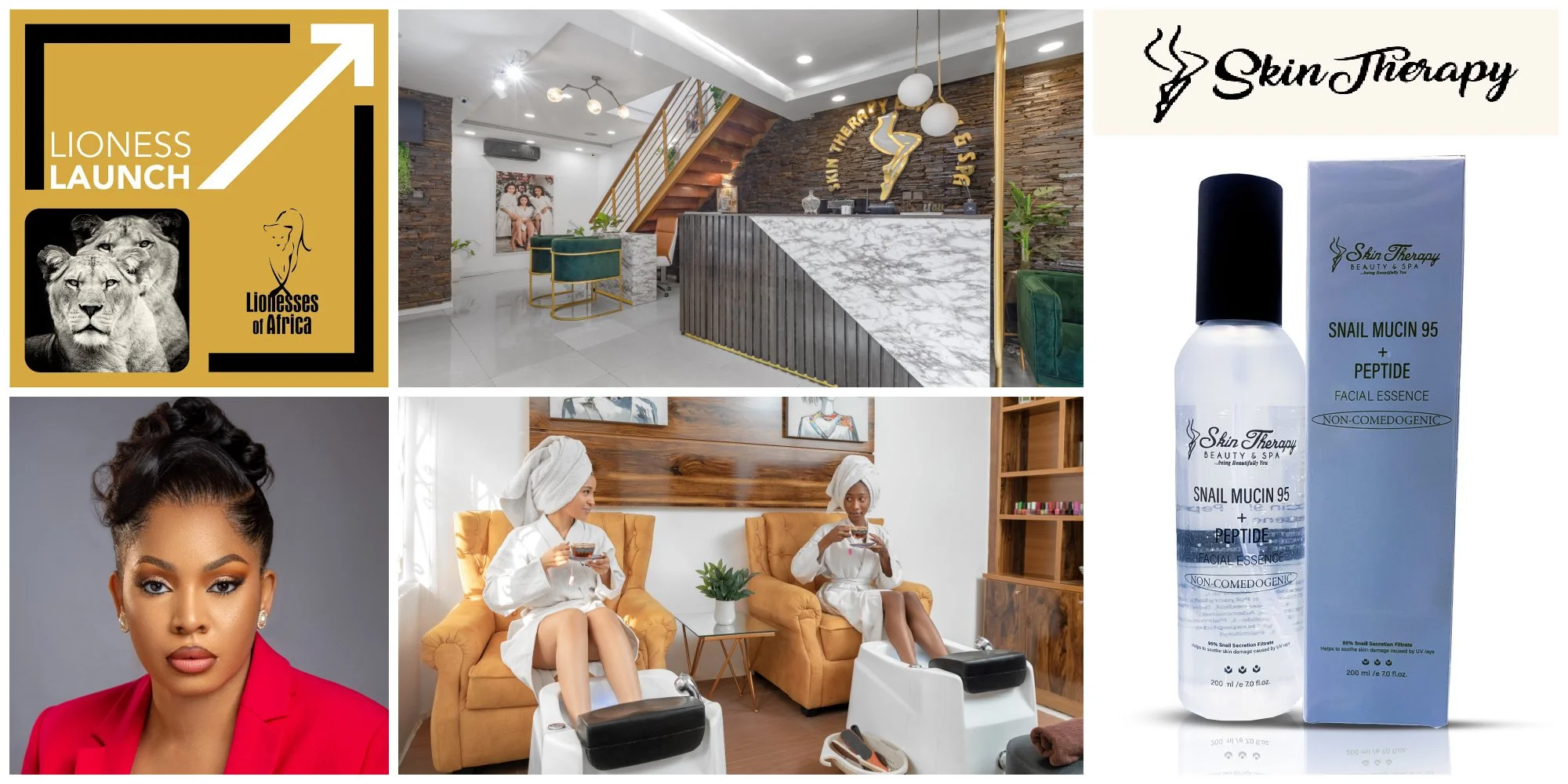 Lioness Launch / Nigeria’s Skin Therapy Beauty and Spa brand launches three new revolutionary skincare products