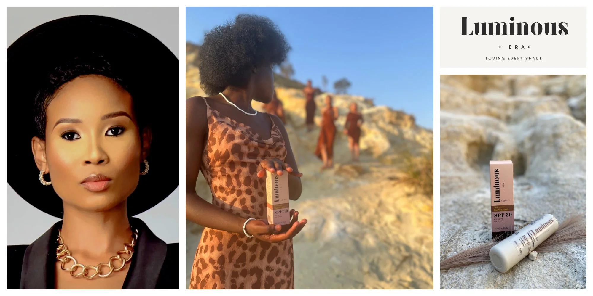 Nonkululeko Williams, an entrepreneur building a South African-based skincare brand specifically formulated for melanin-rich skin