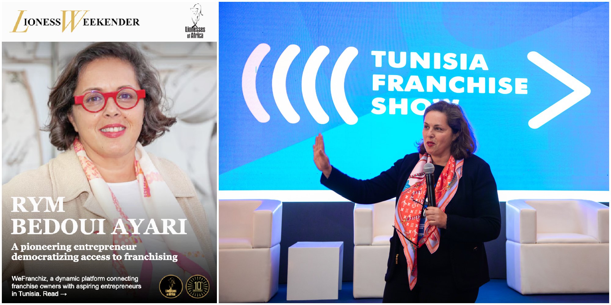 Rym Bedoui Ayari, a pioneering entrepreneur democratizing access to franchising