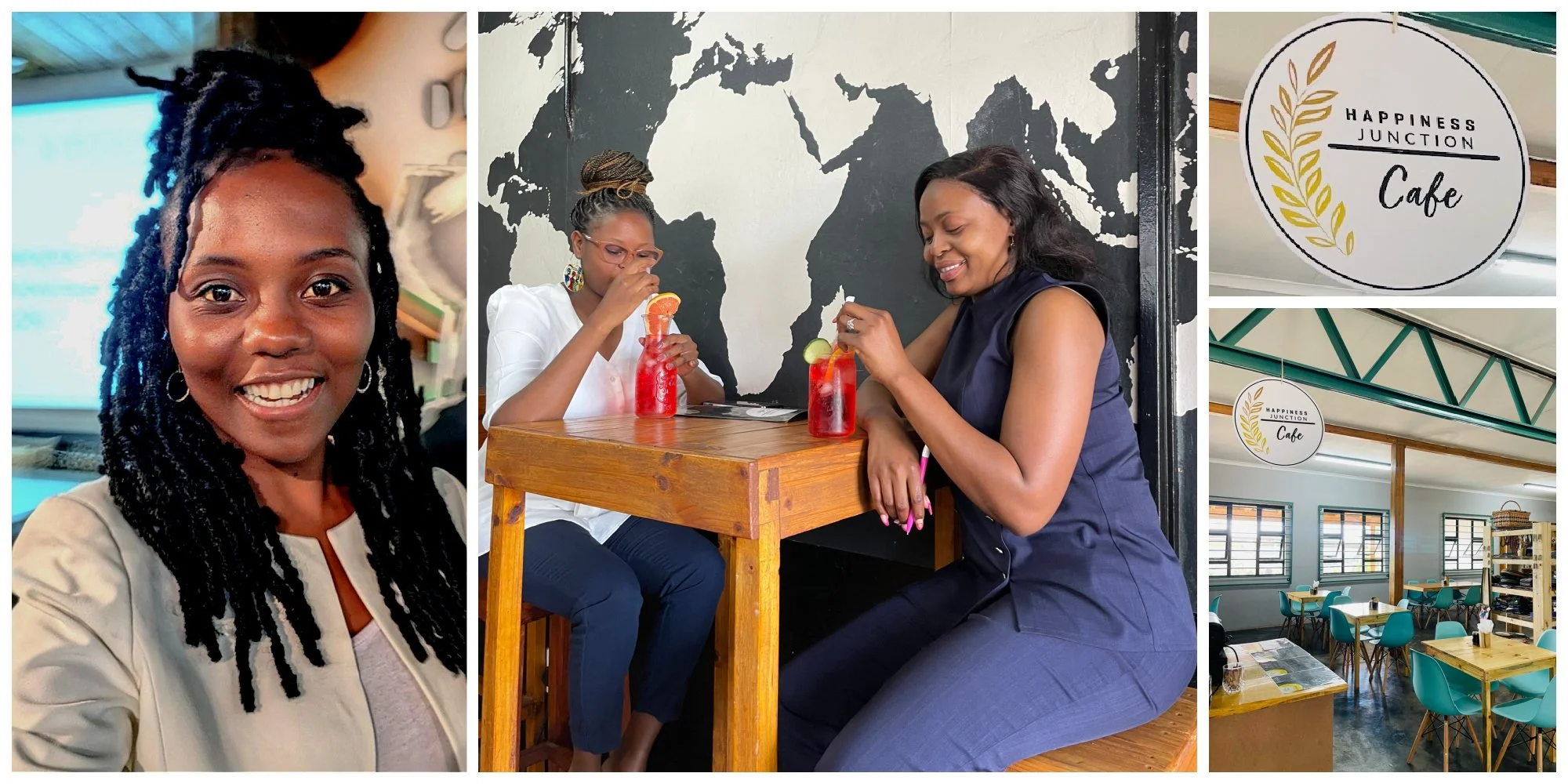 Selusiwe Lukhele, an entrepreneur creating a vibrant cafe hub for local people to meet and connect in Eswatini