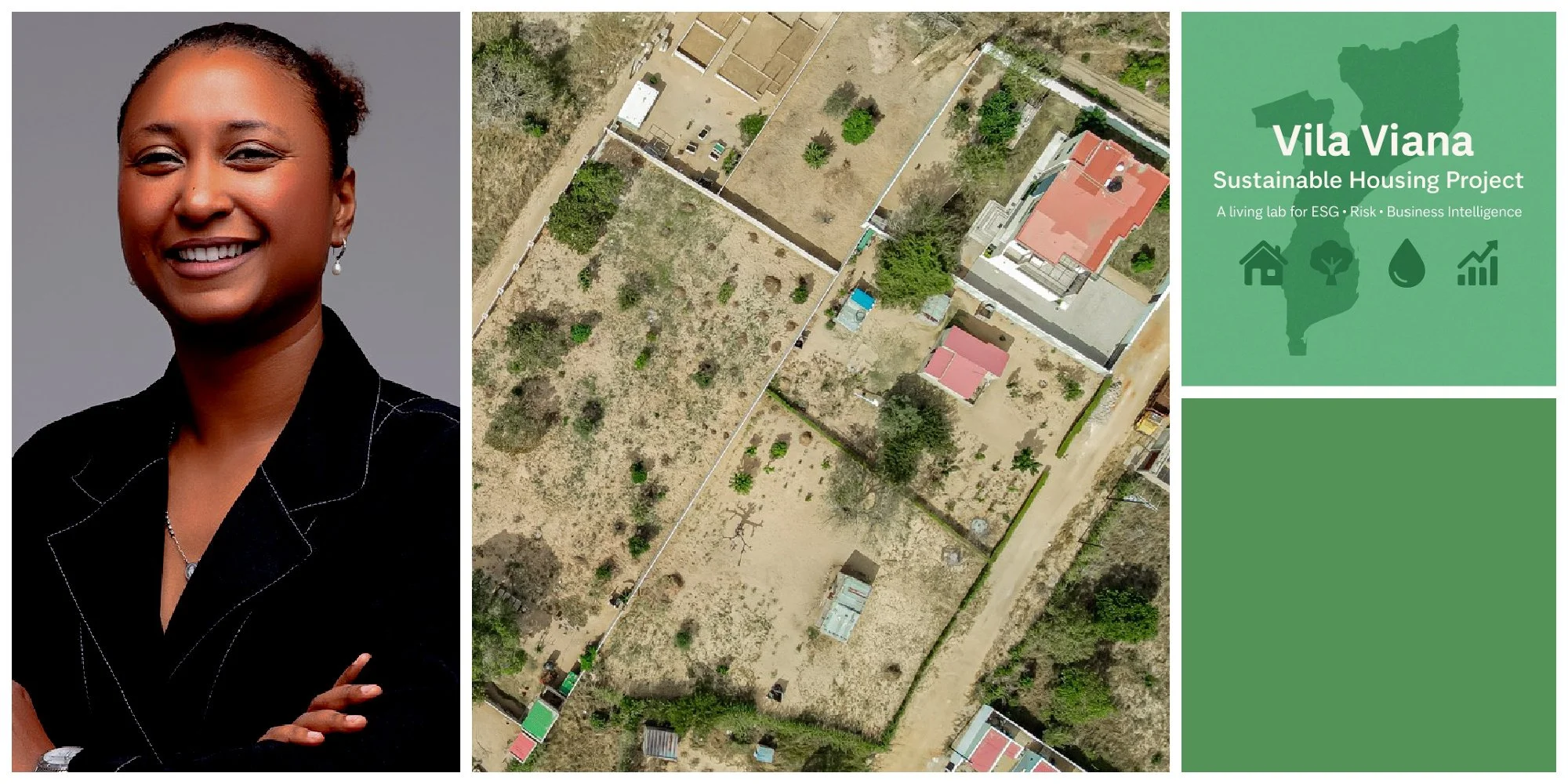 Yanara Tavares Viana, a Mozambican entrepreneur developing a smart urban housing solution in the country