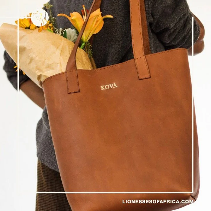 Image of the Day / KOVA

Luxury leather tote&hellip;Petrina Auino-Mwandingi is the founder and creative director of her own brand of leather products, KOVA, in Namibia. The business produces high quality leather handbags, primarily totes as well as o