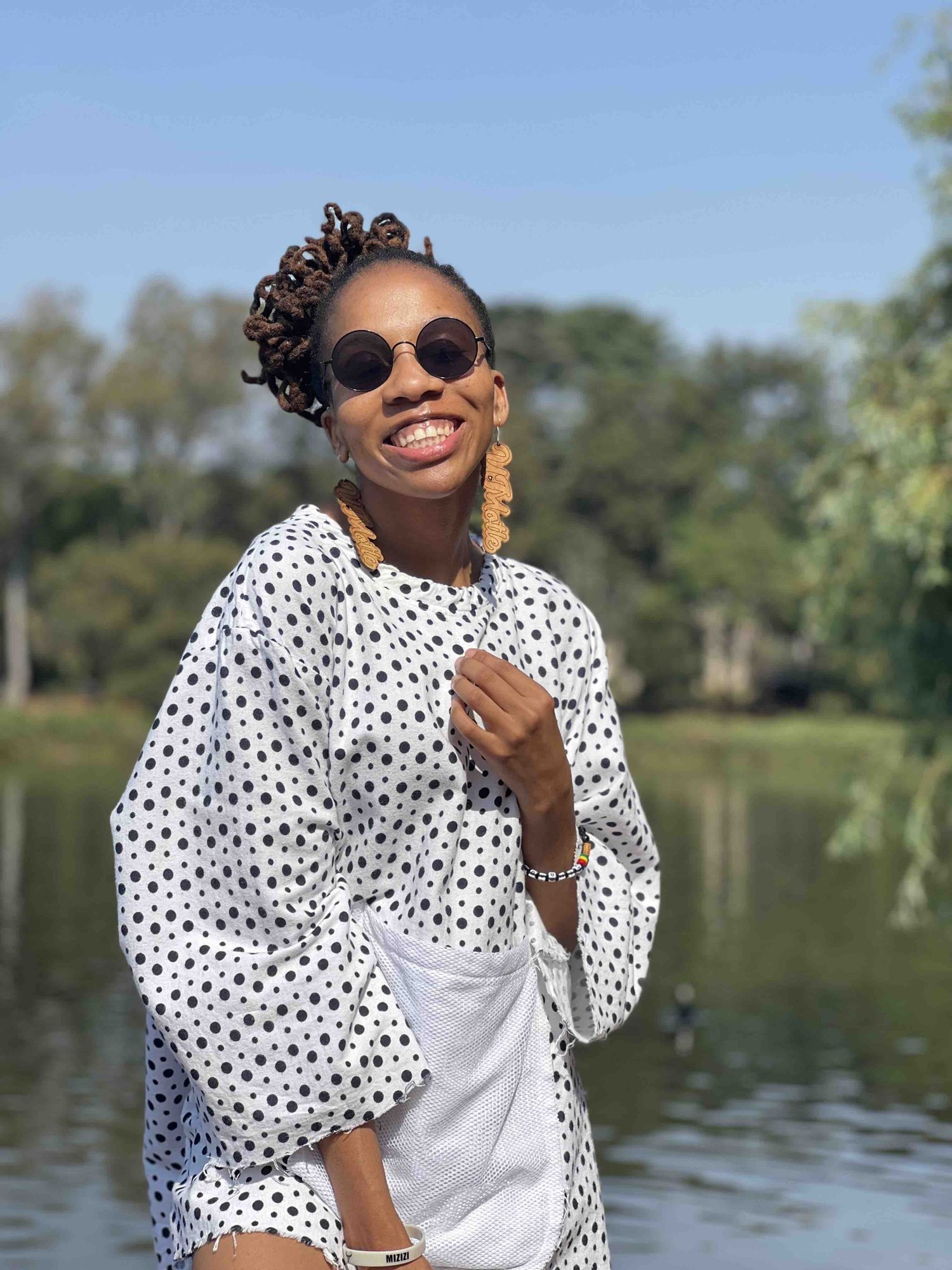 Mantate Queeneth Mlotshwa, a Zimbabwean creative entrepreneur using ...