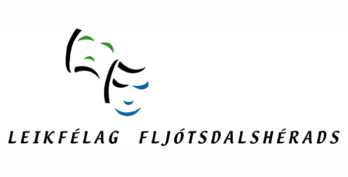 Award winning logo for the Egilsstaðir Theatrical Club in north-east Iceland.