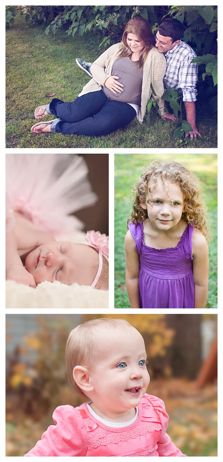 (Above) Photos from my first year practicing photography.