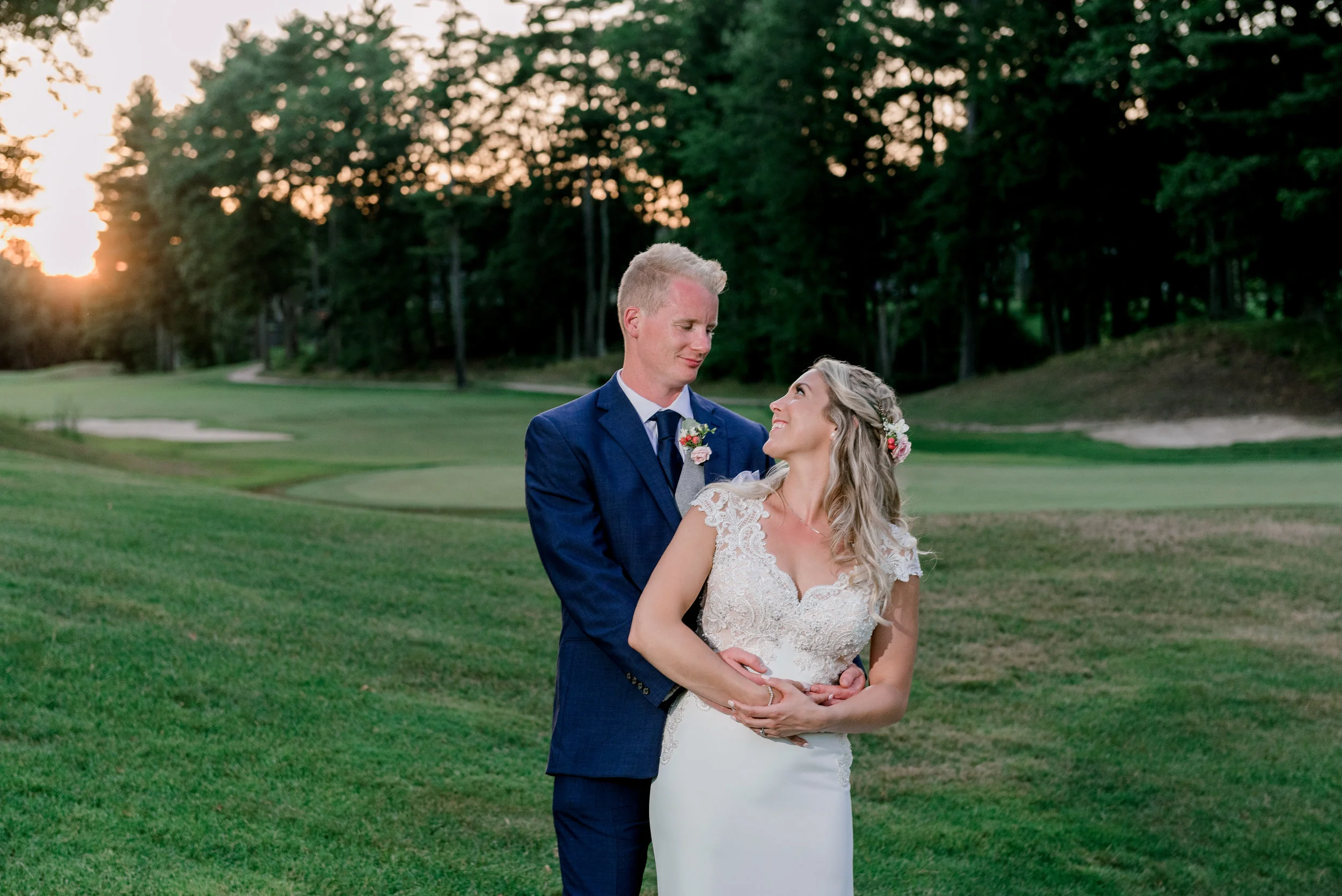 Christine and Gareth’s Maine Wedding at Portland Headlight and Dunegrass Golf Club