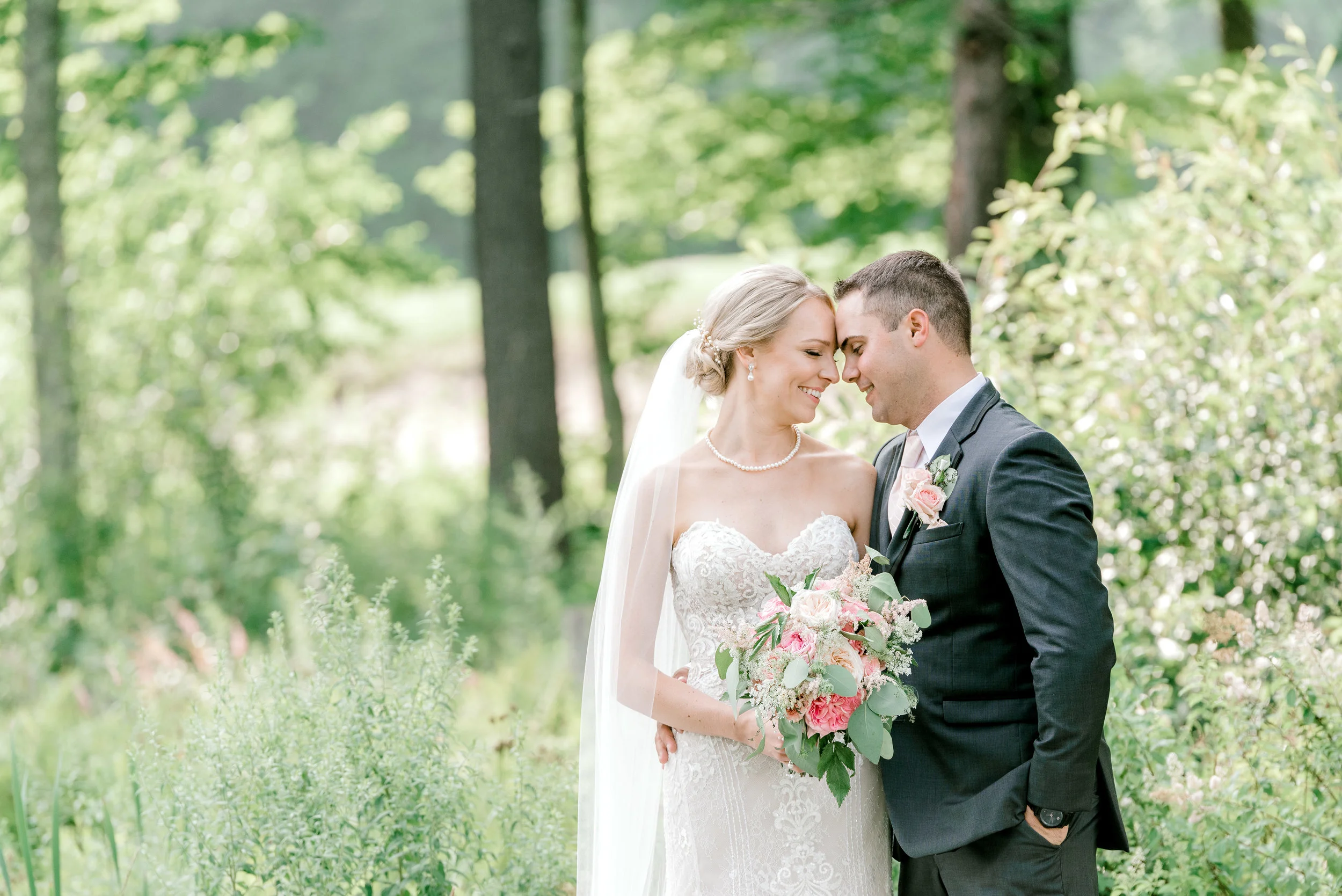 Ashton and John’s Falmouth Country Club Maine Wedding