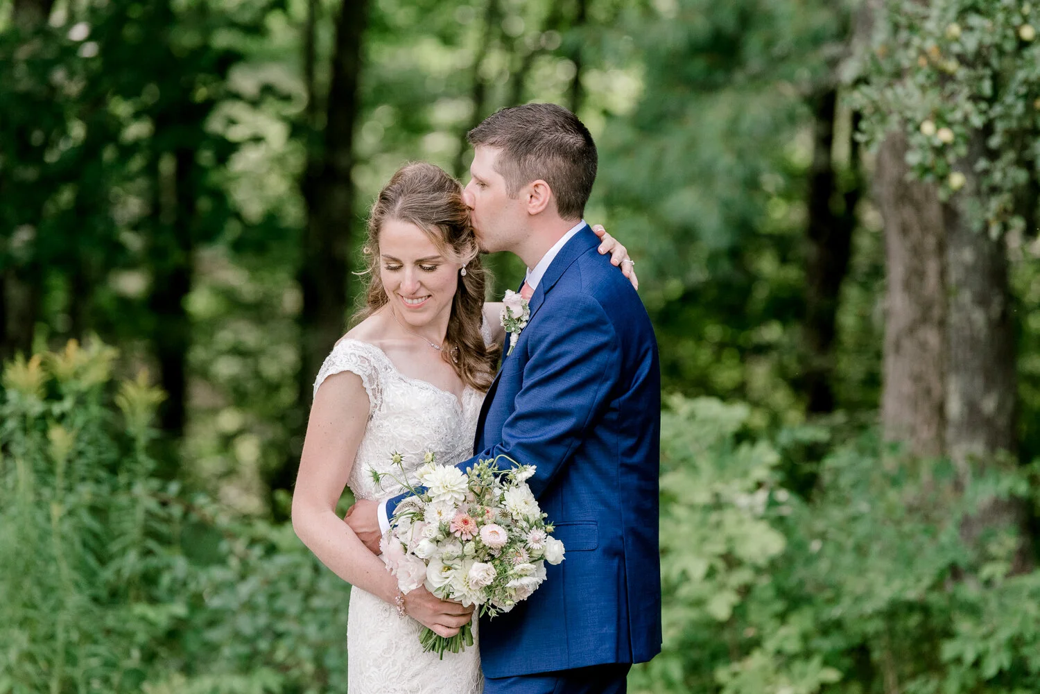 Mary and Stefan’s Elegant Backyard Wedding in Gorham Maine