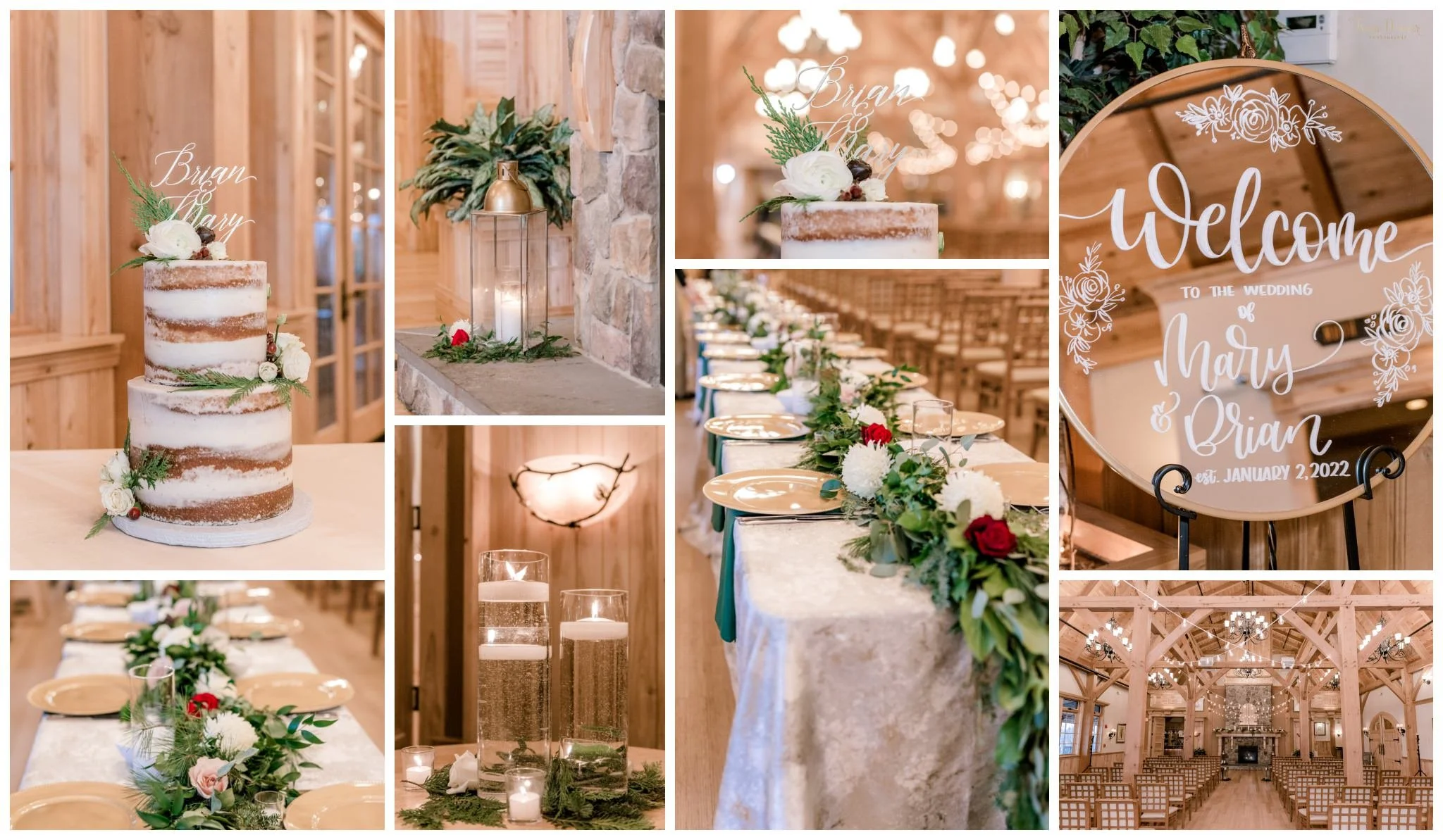 The Red Barn at Outlook Farm Maine Winter Wedding | Mary & Brian