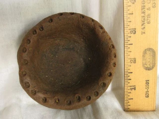 This one is dry enough that no new marks have been made by spinning with it, and it hasn't suffered any damage.