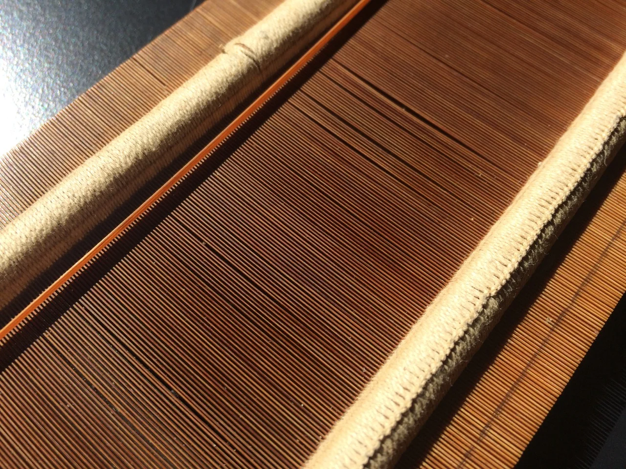 Antique reed from Japan, one of Bryan's samples