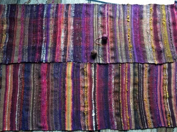 Two panels, before joining.