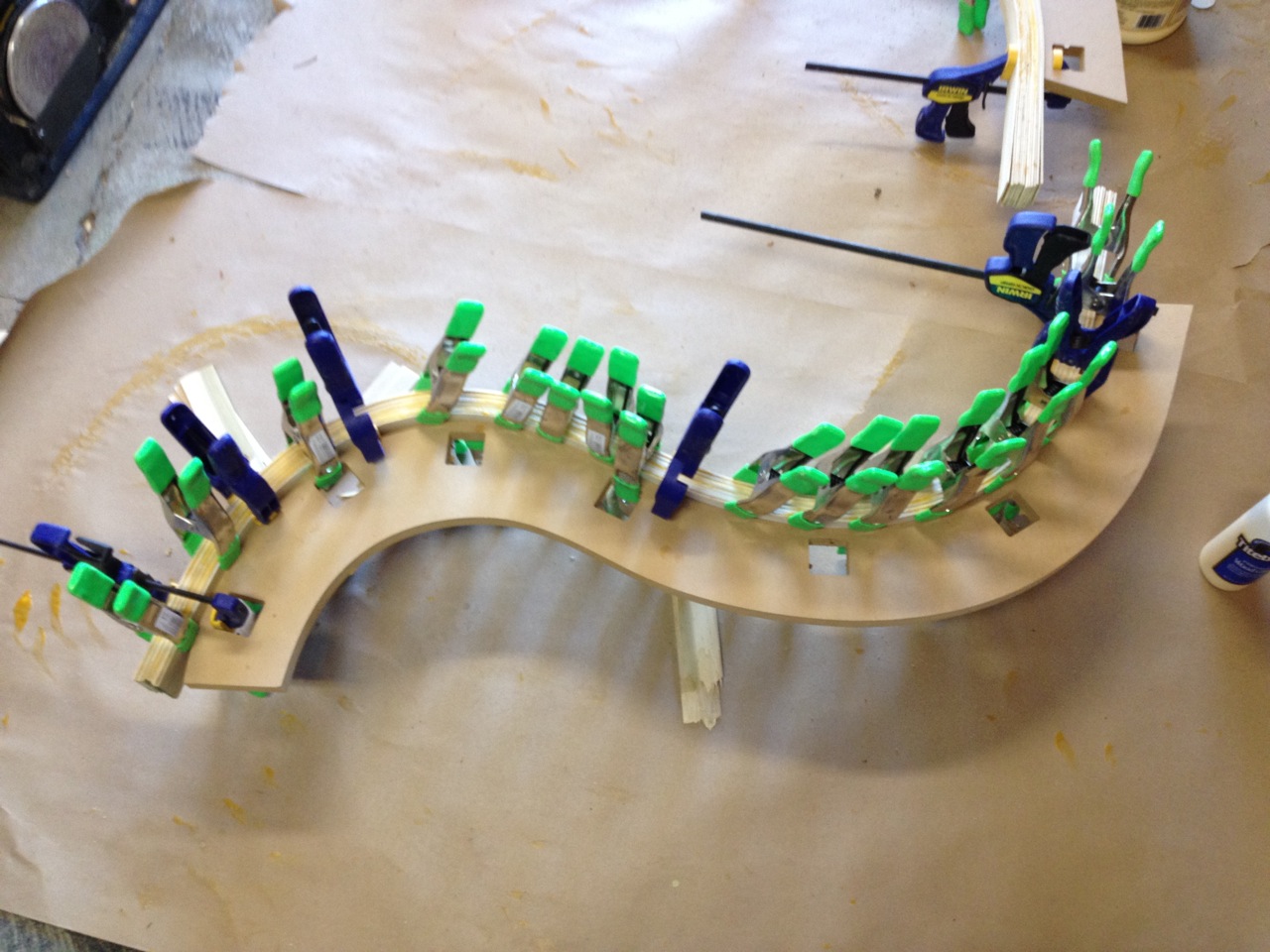 Laminating a Curve