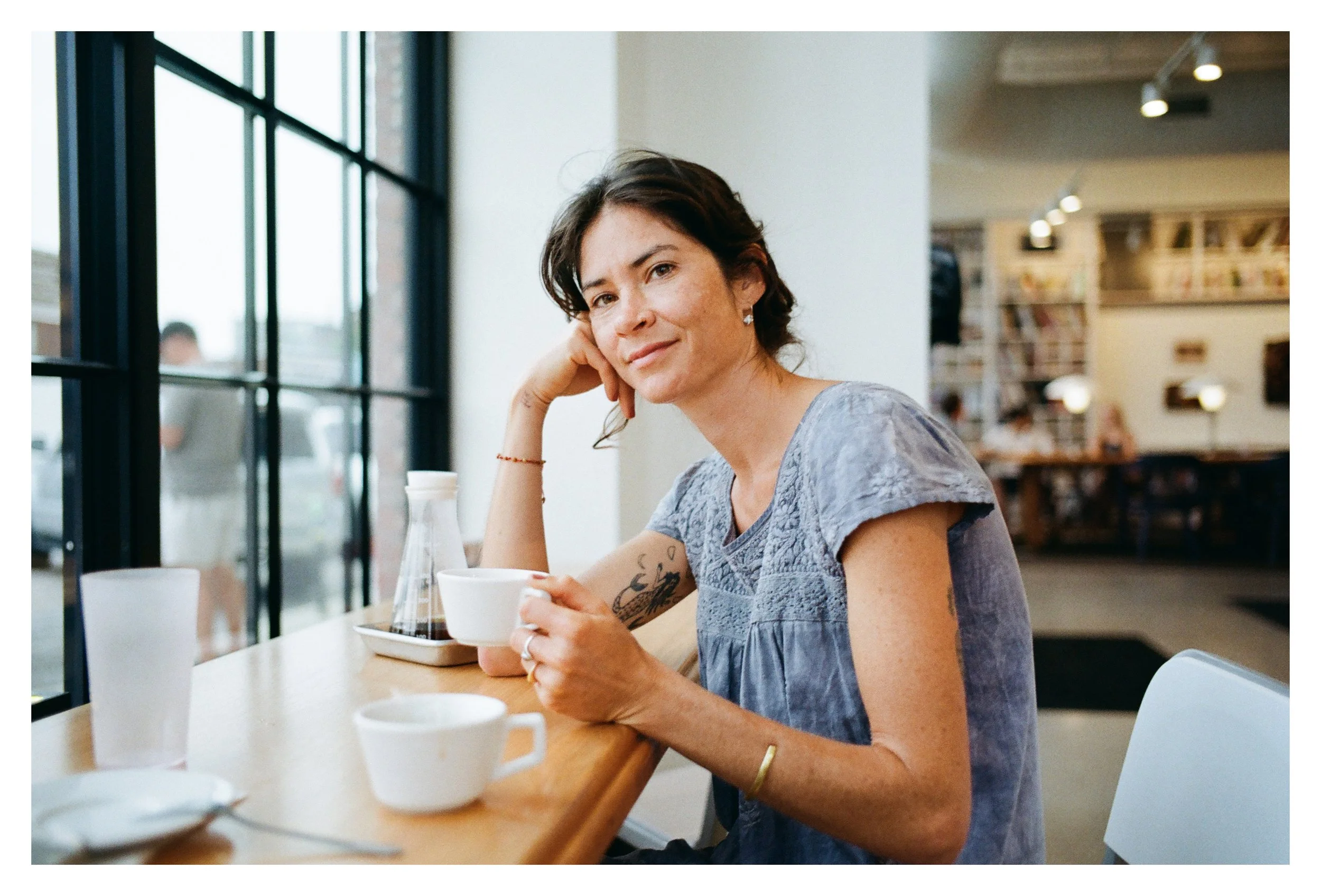 Chelsea and Coffee.jpg