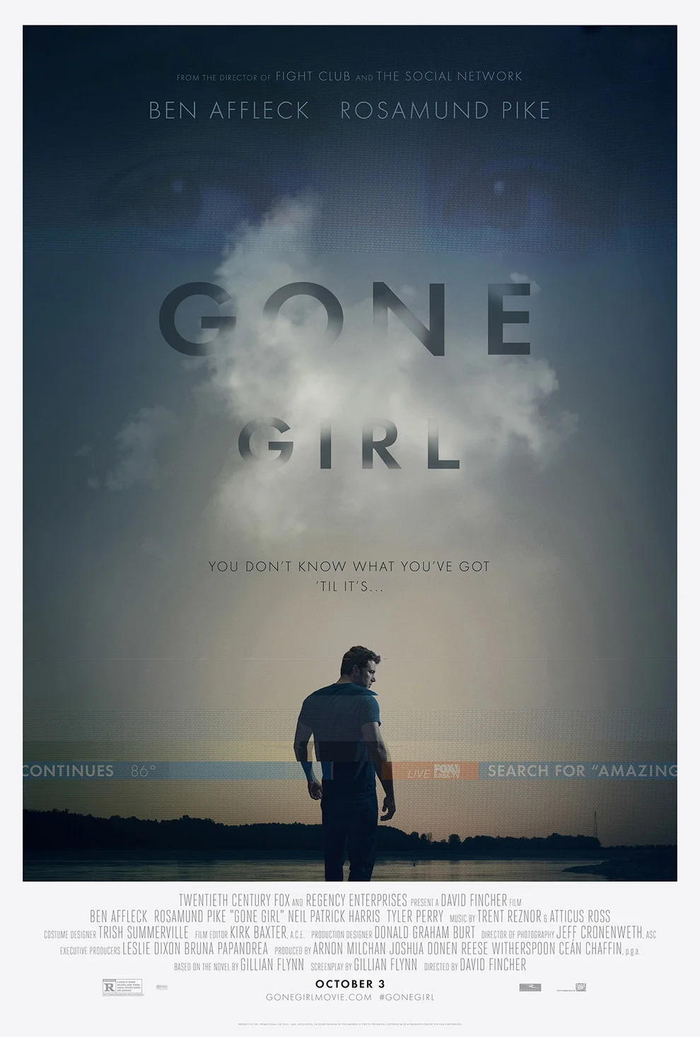 Gone Girl - starring Ben Affleck & Rosamund Pike