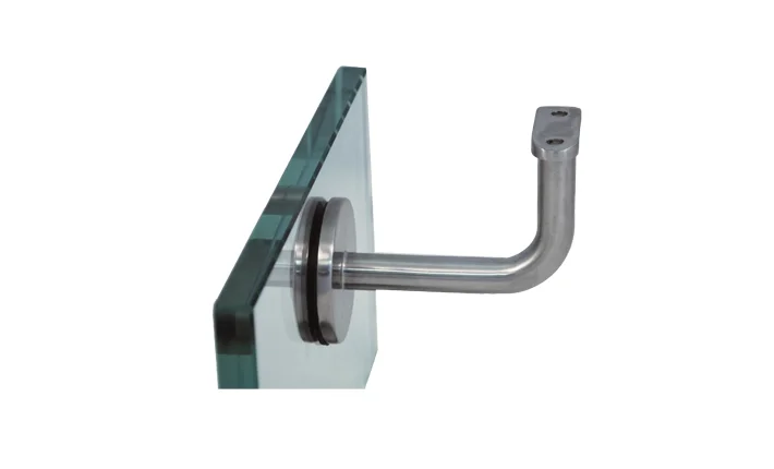 Enveloped Railing Stella Glass Hardware — Building Envelope, Railing Systems, Glass ...