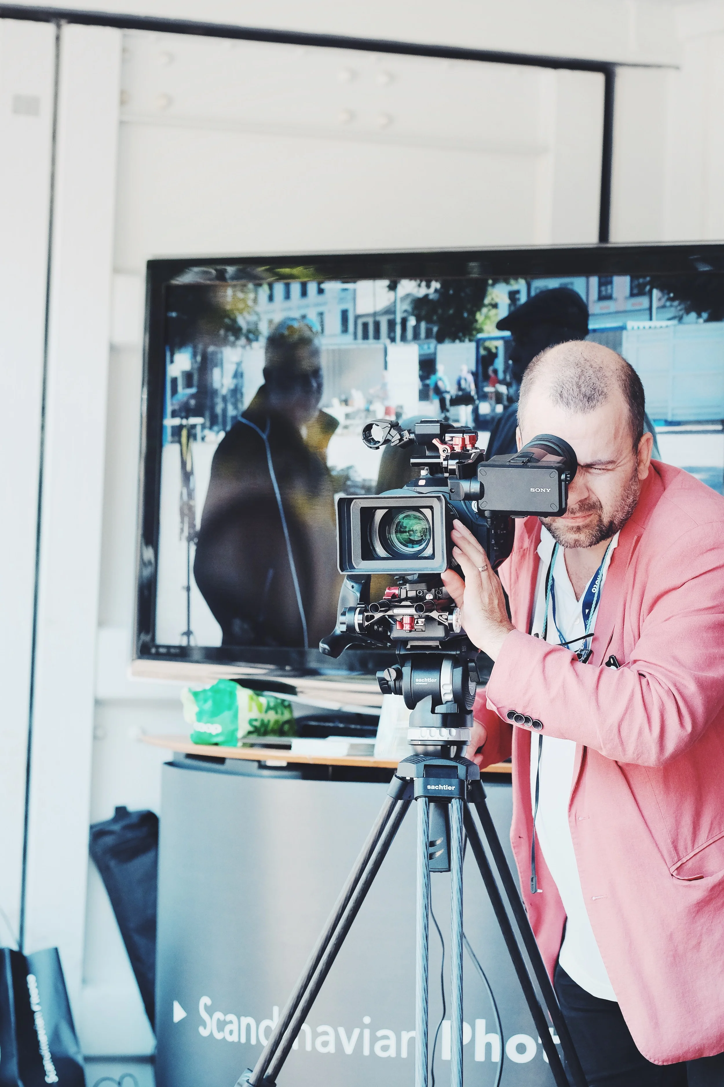 Anders filmade lite 4K med vår FS7.