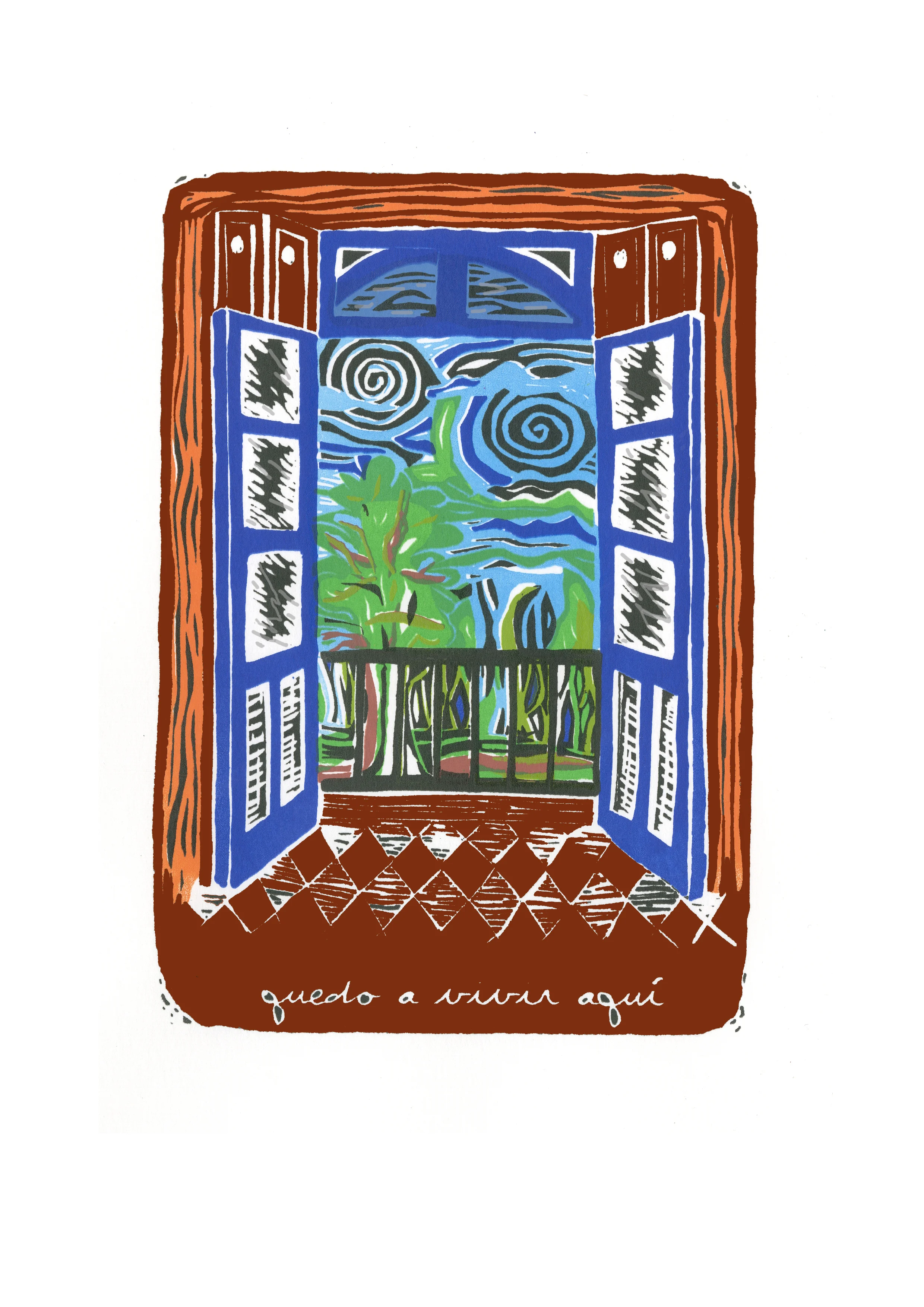 Quedo a vivir aquí (2018)