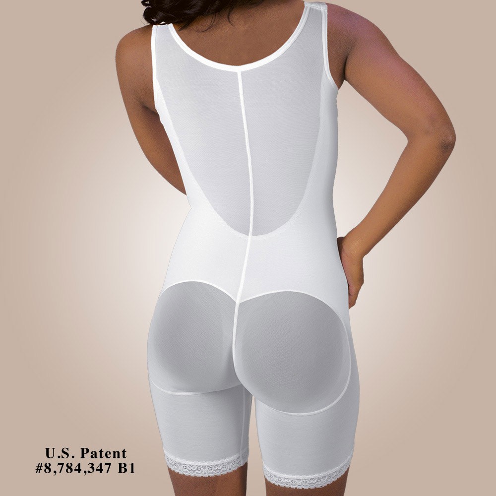 Non-Zippered Molded Buttocks High-Back Girdle - Design Veronique