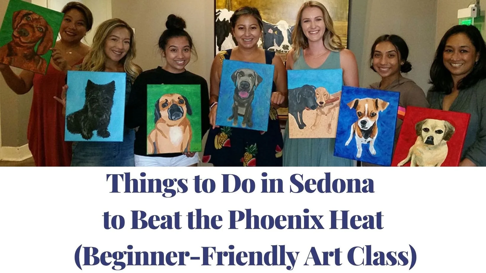 Things to Do in Sedona to Beat the Phoenix Heat (Beginner-Friendly Art Class)