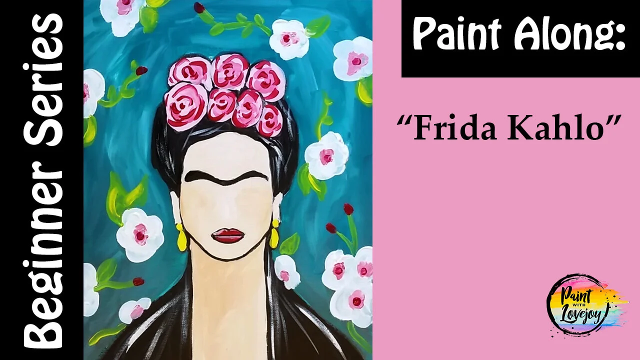 🎨 Easy Frida Kahlo Painting Tutorial for First-Time Beginners