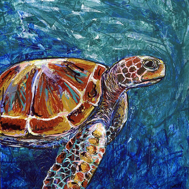 Ocean Animals - Original Paintings — Lovejoy Creations Ocean Animals - Original Paintings — Lovejoy Creations