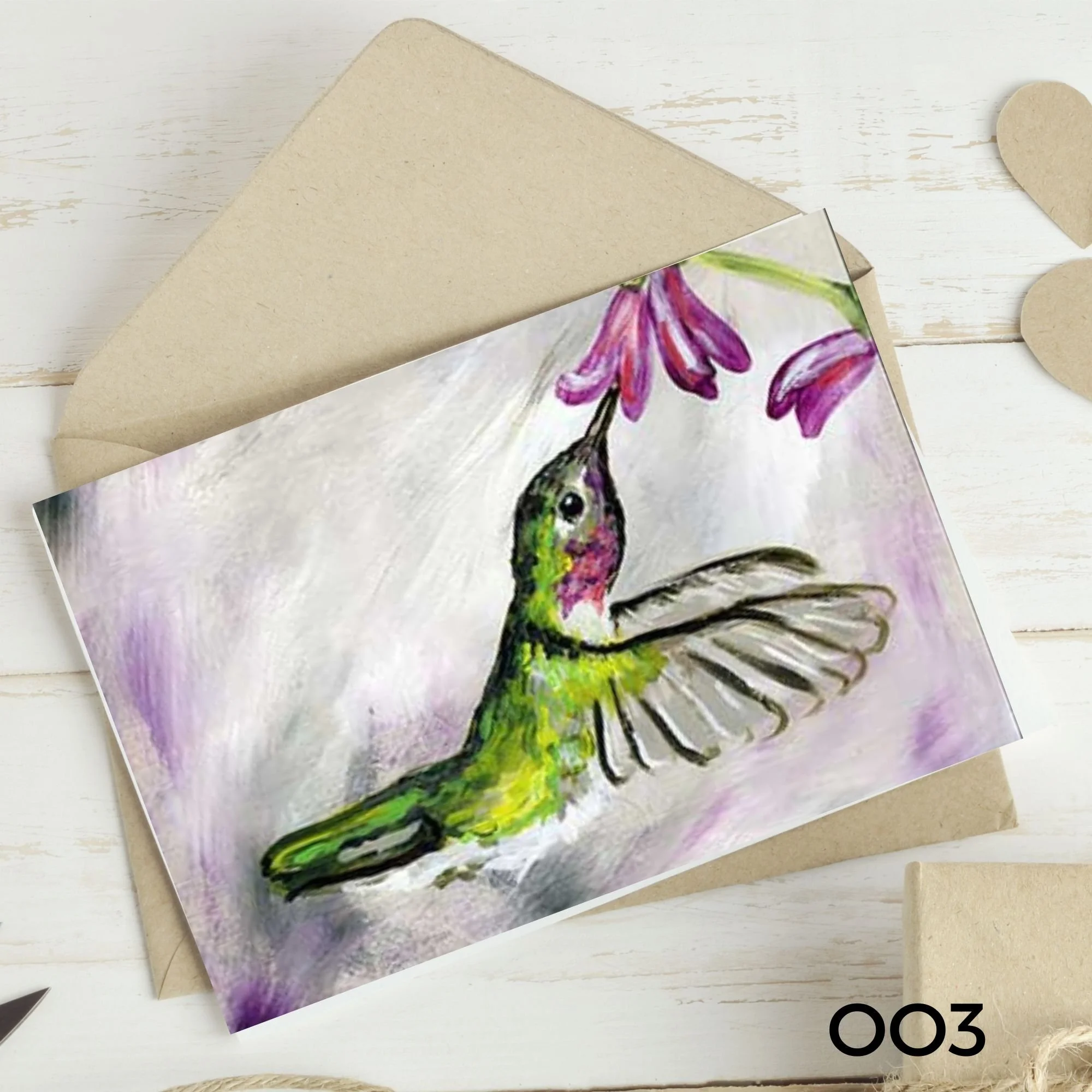 Hummingbird Greeting Cards Wholesale Bulk P Lovejoy Creations