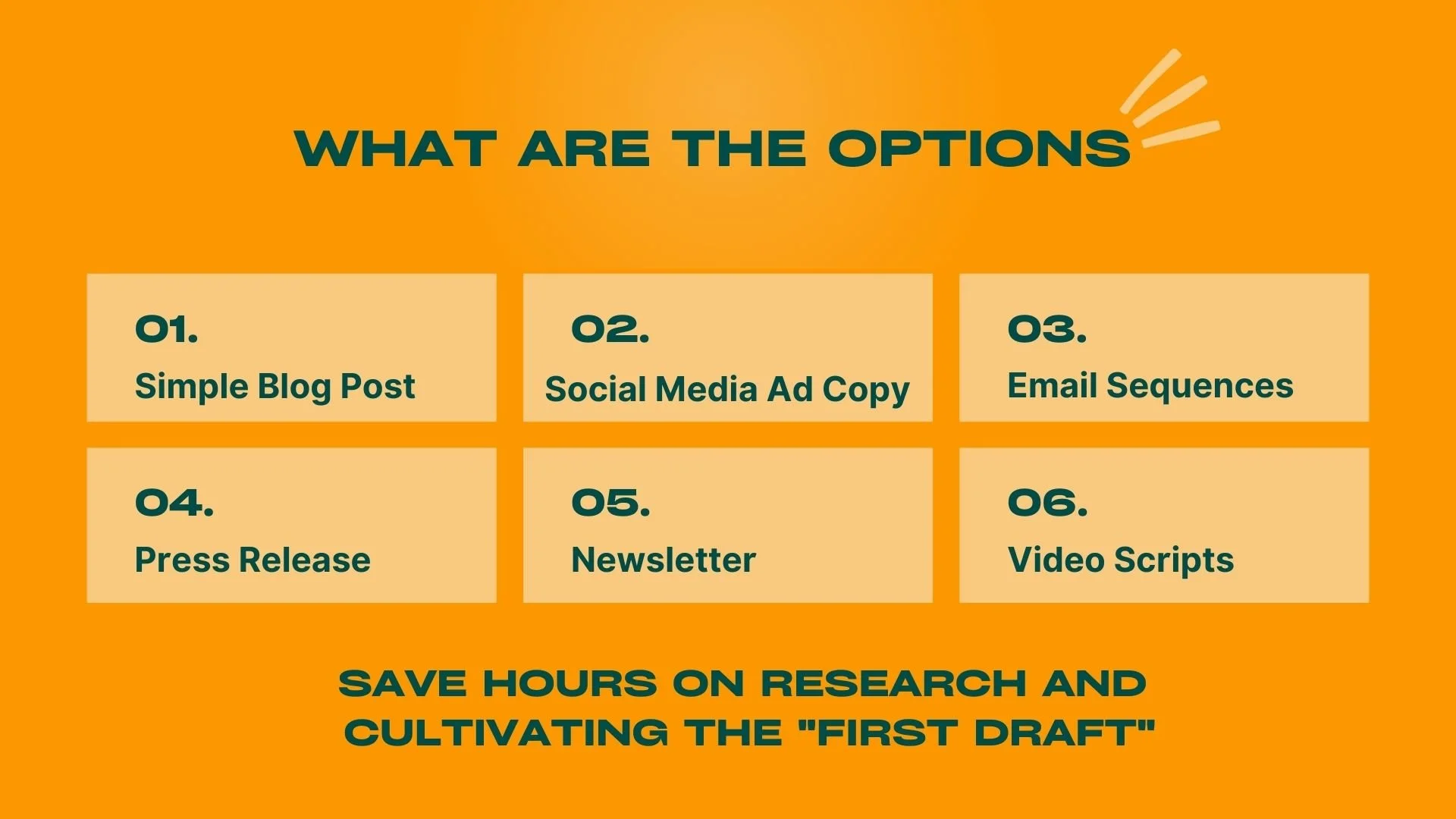 Jumpstart your Copywriting — Lovejoy Creations