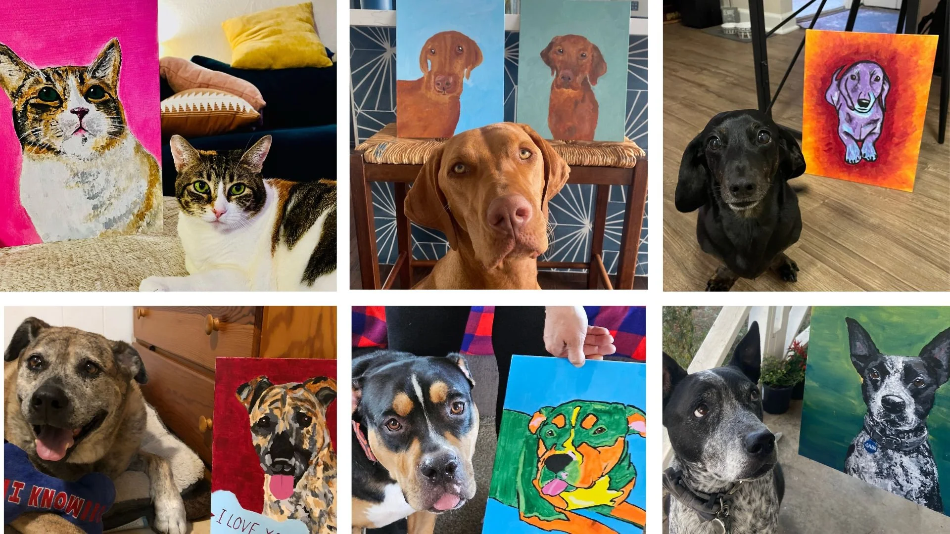 Paint Your Pet San Diego Inperson class Fundraiser for San Diego