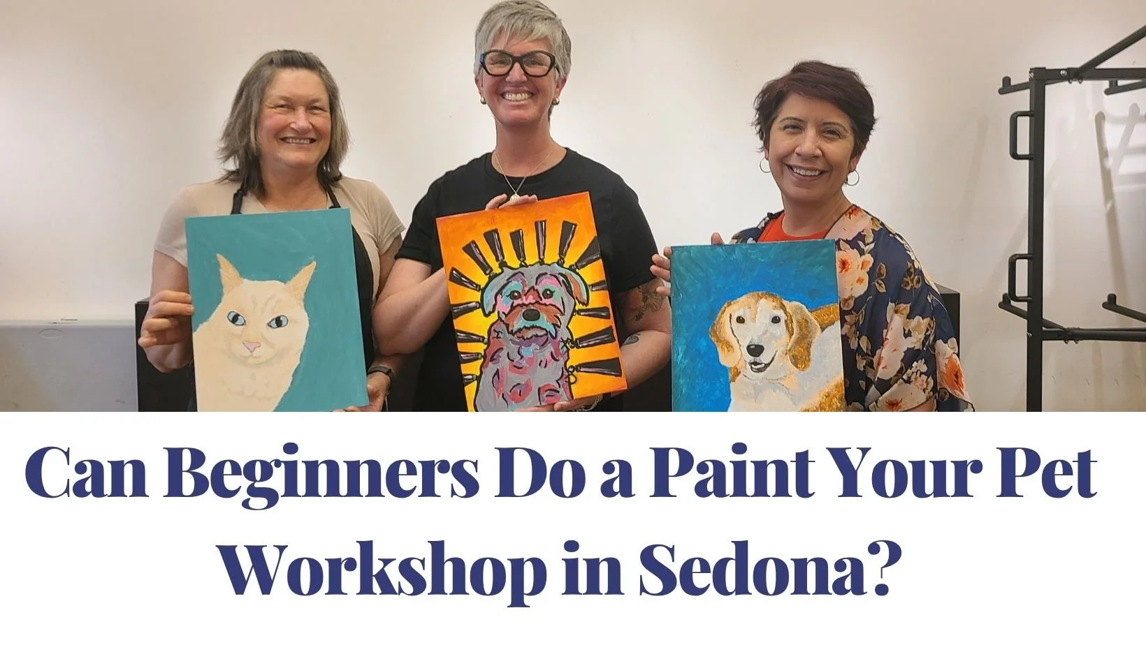 Can Beginners Do a Paint Your Pet Workshop in Sedona?