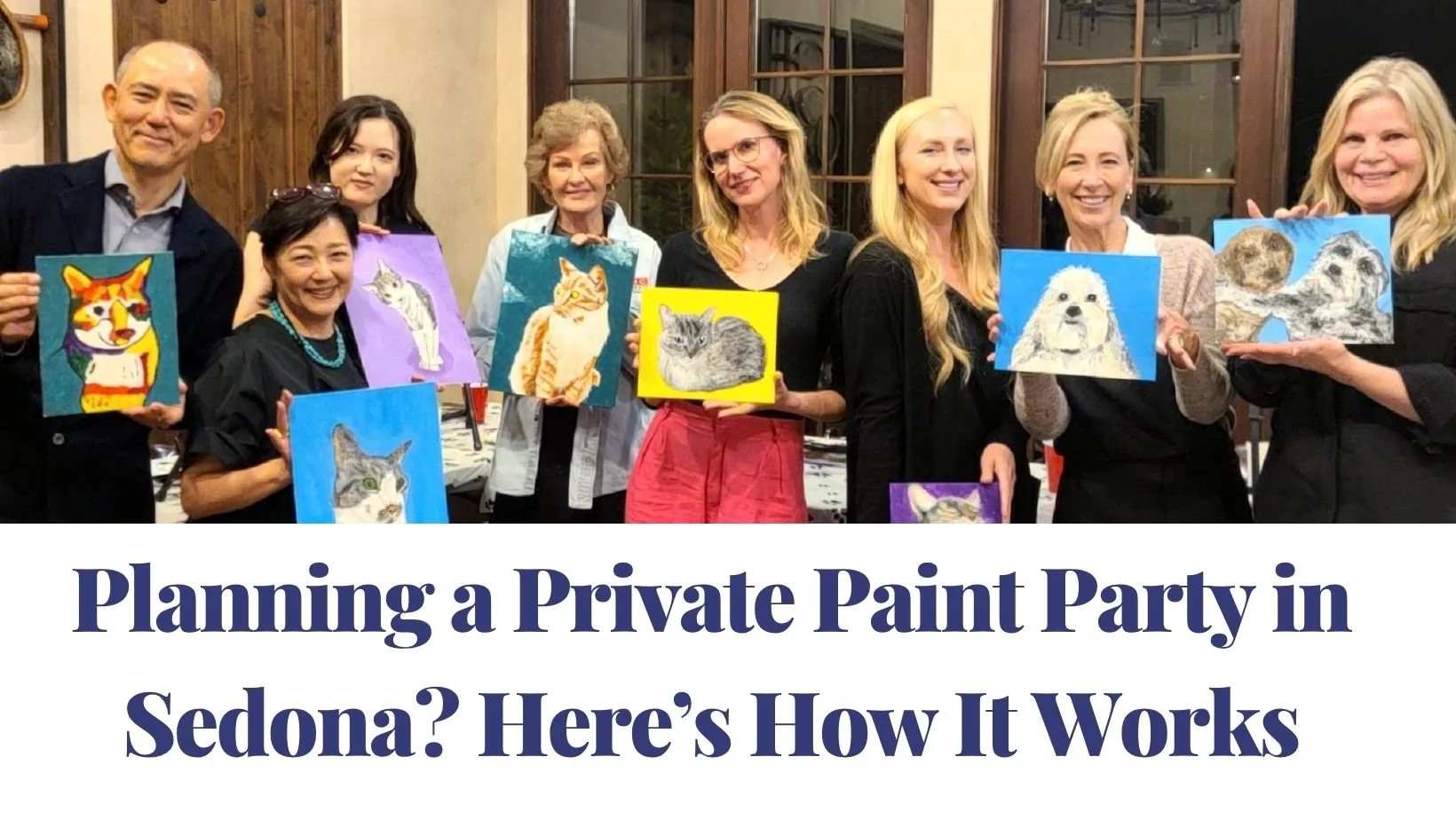 Planning a Private Paint Party in Sedona? Here’s How It Works