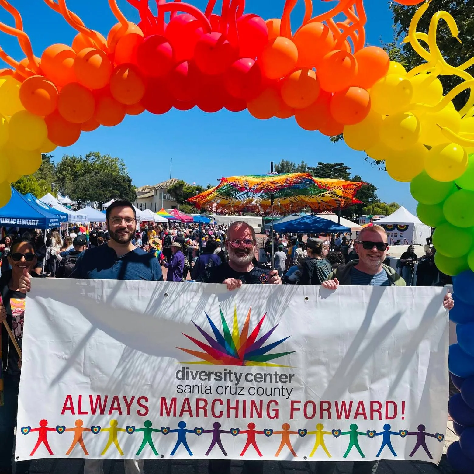 We had an amazing time marching and tabling with @santacruzpride at this year's @montereypride celebration! 

#Pride #lgbtqia #queer #celebration #SantaCruz #monterey