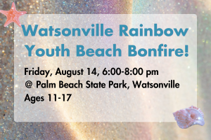 Watsonville Rainbow Youth Beach Bonfire