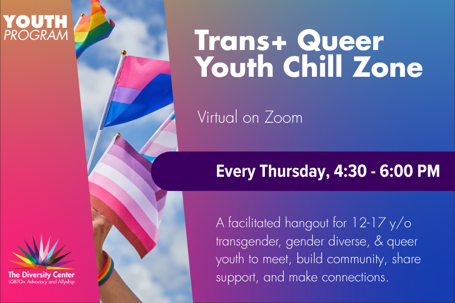 Trans+ Queer Youth Chill Zone