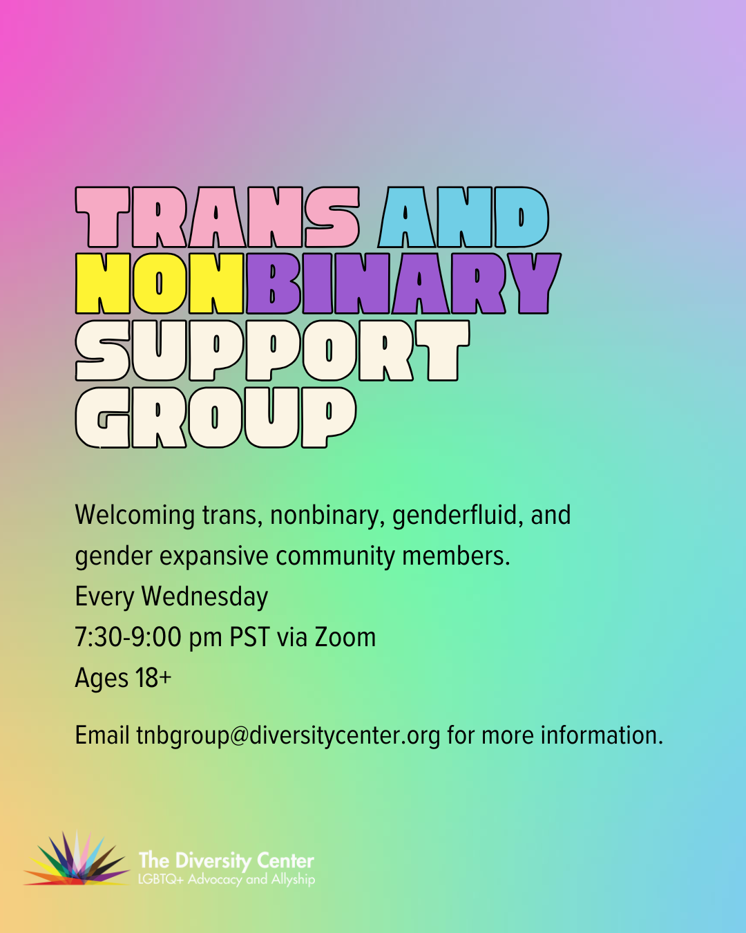 Support Groups — The Diversity Center