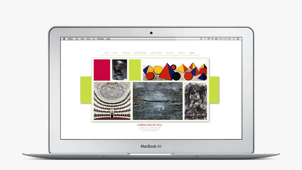  Website Lorena Ruiz de Villa