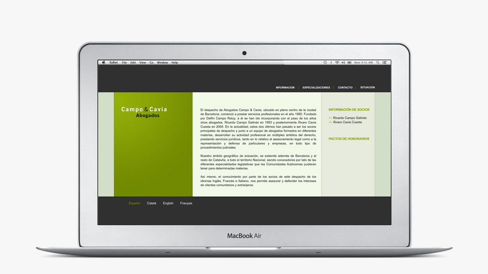  Website Campo & Cavia