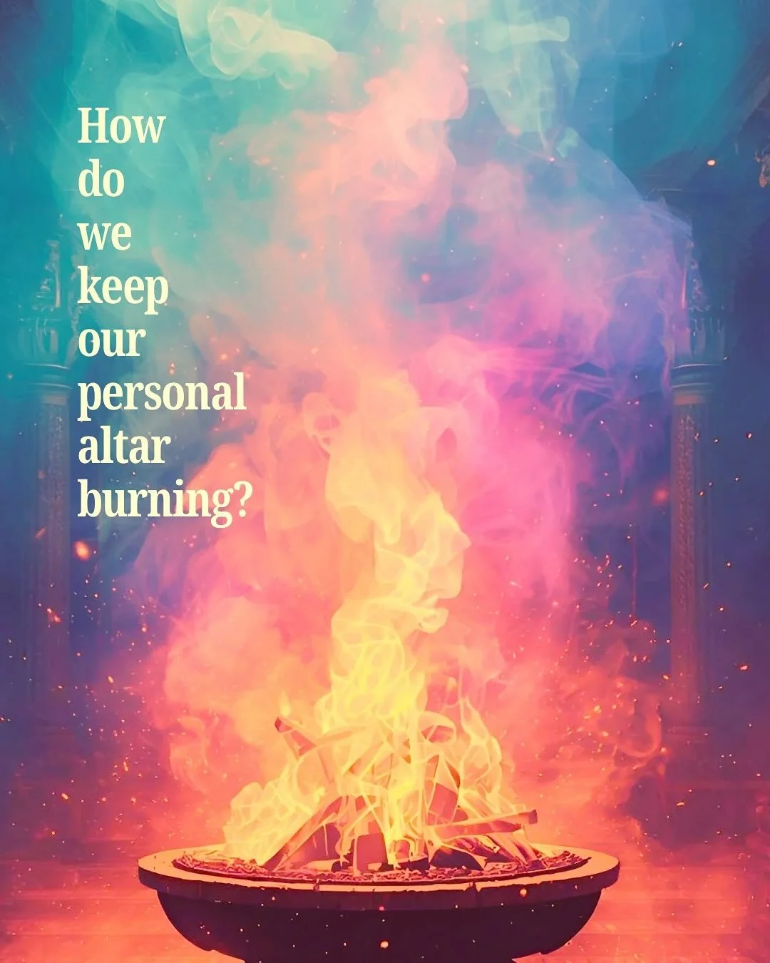 As holy priests set apart for the Lord, we&rsquo;re called to lay down our lives as living sacrifices every single day. As His dwelling place, we must keep our altars&mdash;our hearts&mdash;burning with love and devotion as a lifestyle. We must servi